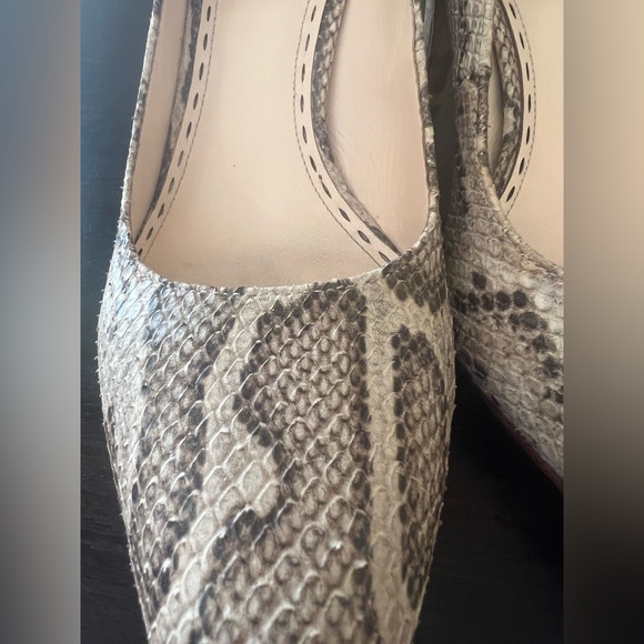 COACH Ladies Python Print Shoes size 8.5 - Picture 13 of 15